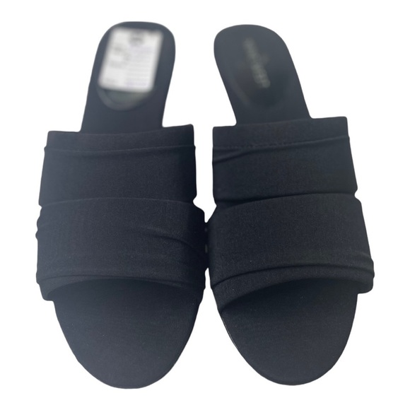 Nine West Alypsso Women’s Black Wedge Sandals - Picture 3 of 10